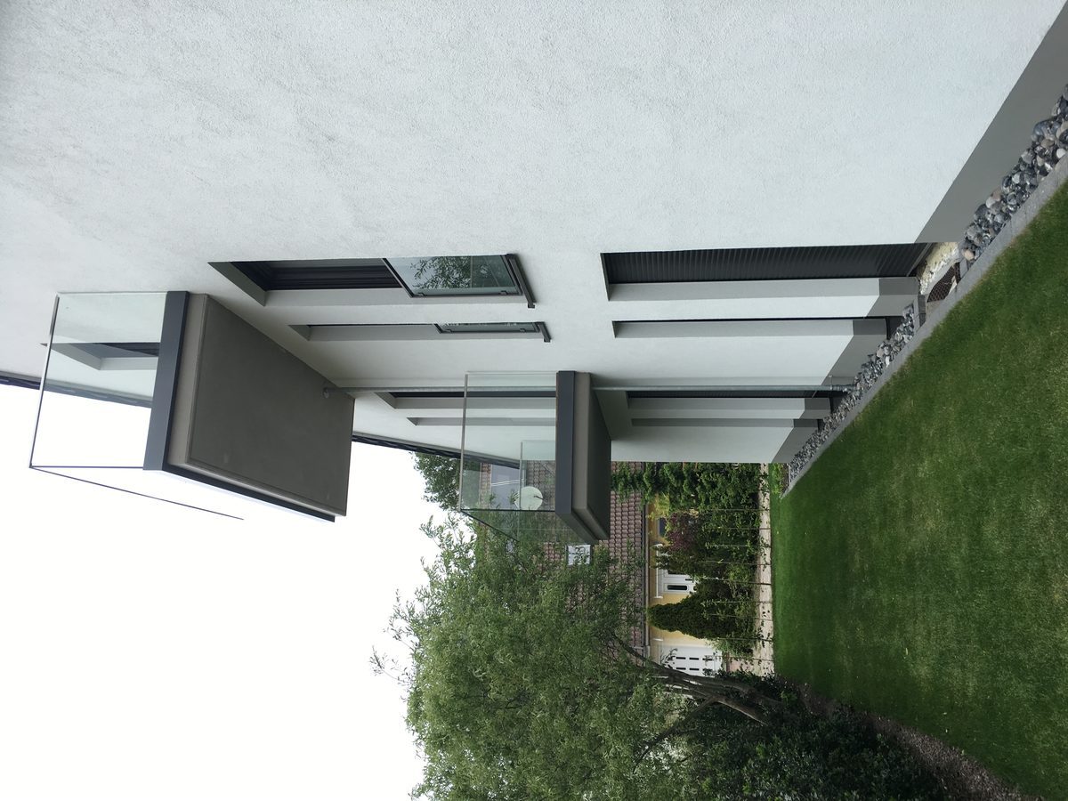 Echtes Glasprojekt