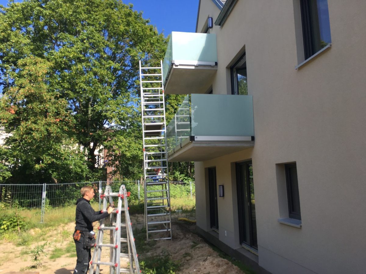Echtes Glasprojekt